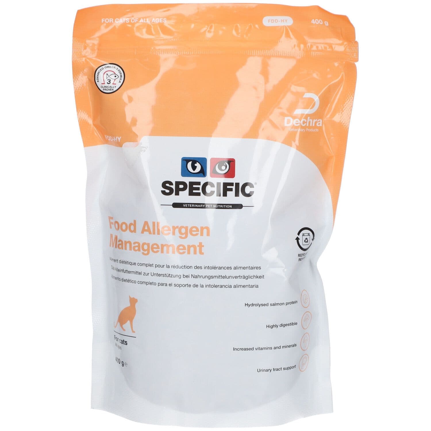 Specific Fdd-Hy Kat Food Allergen Management 221022 4x400g 4x400 g Beutel