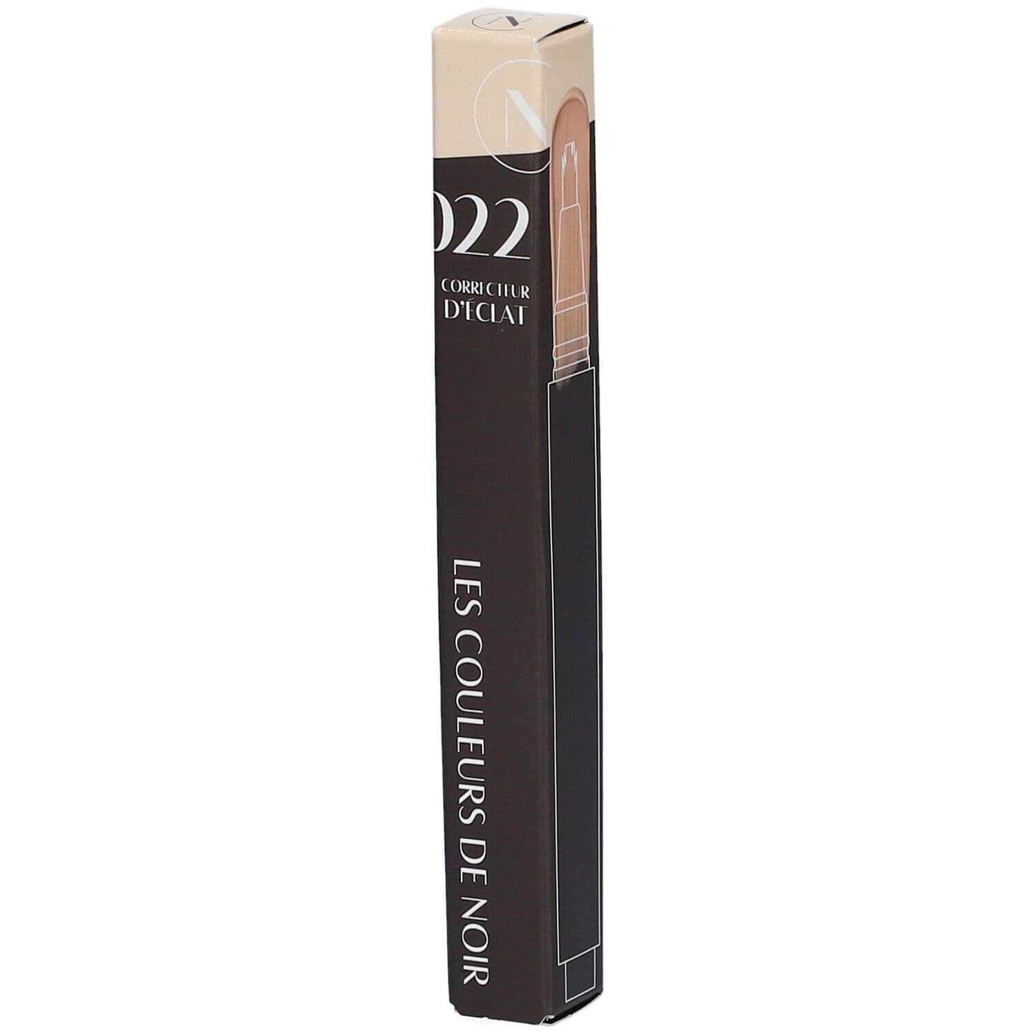 Les Couleurs de Noir Correcteur d'eclat 022 Moyen 1 St Make up