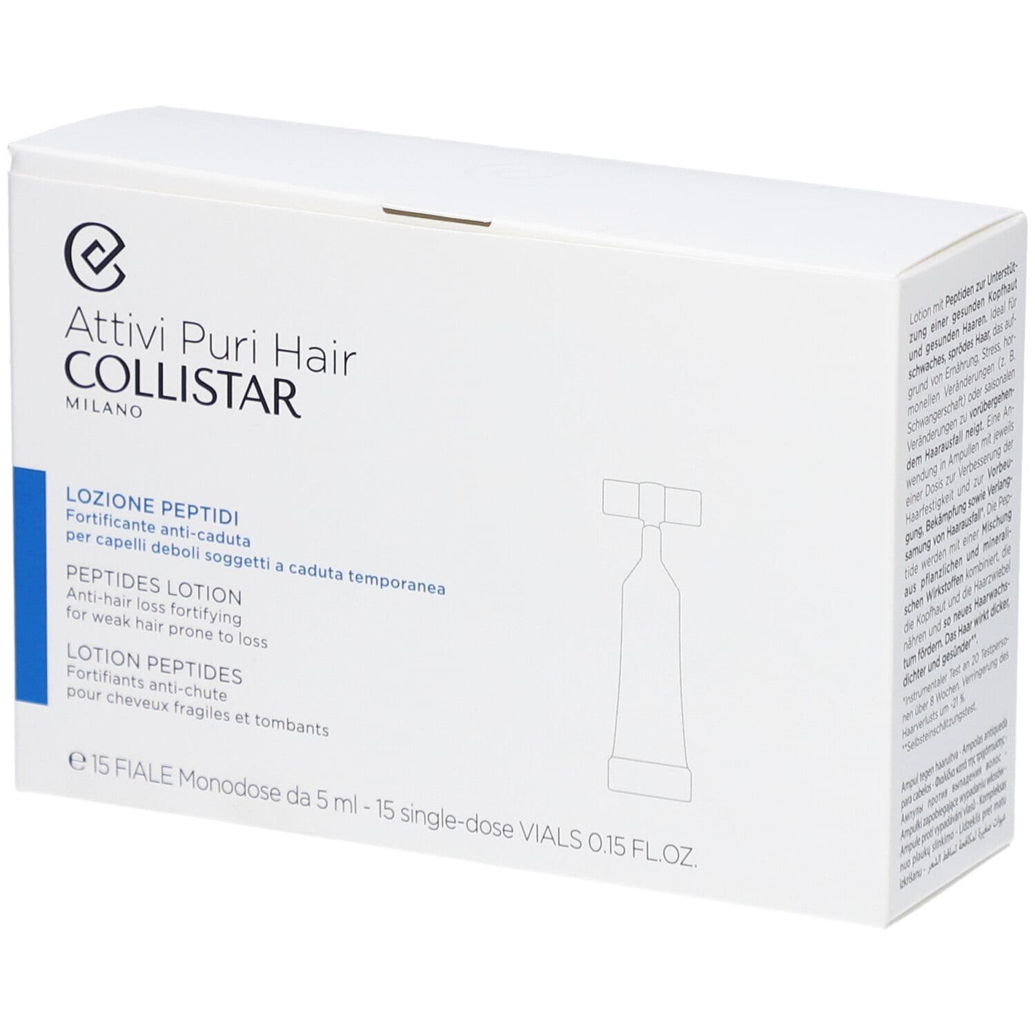 Collistar Peptides Lotion 75ml 15x5 ml