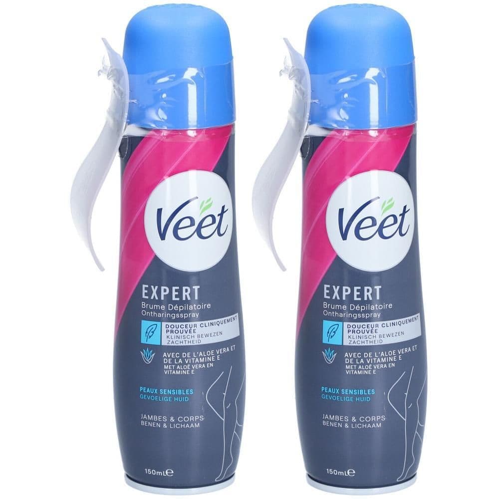 Veet Ontharingsspray - Gevoelige Huid x2 2x150 ml Spray