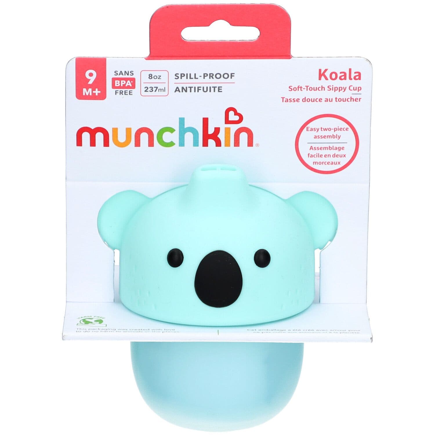 Munchkin Auslaufsicherer Becher 237ml Animal 9M+ 1 St