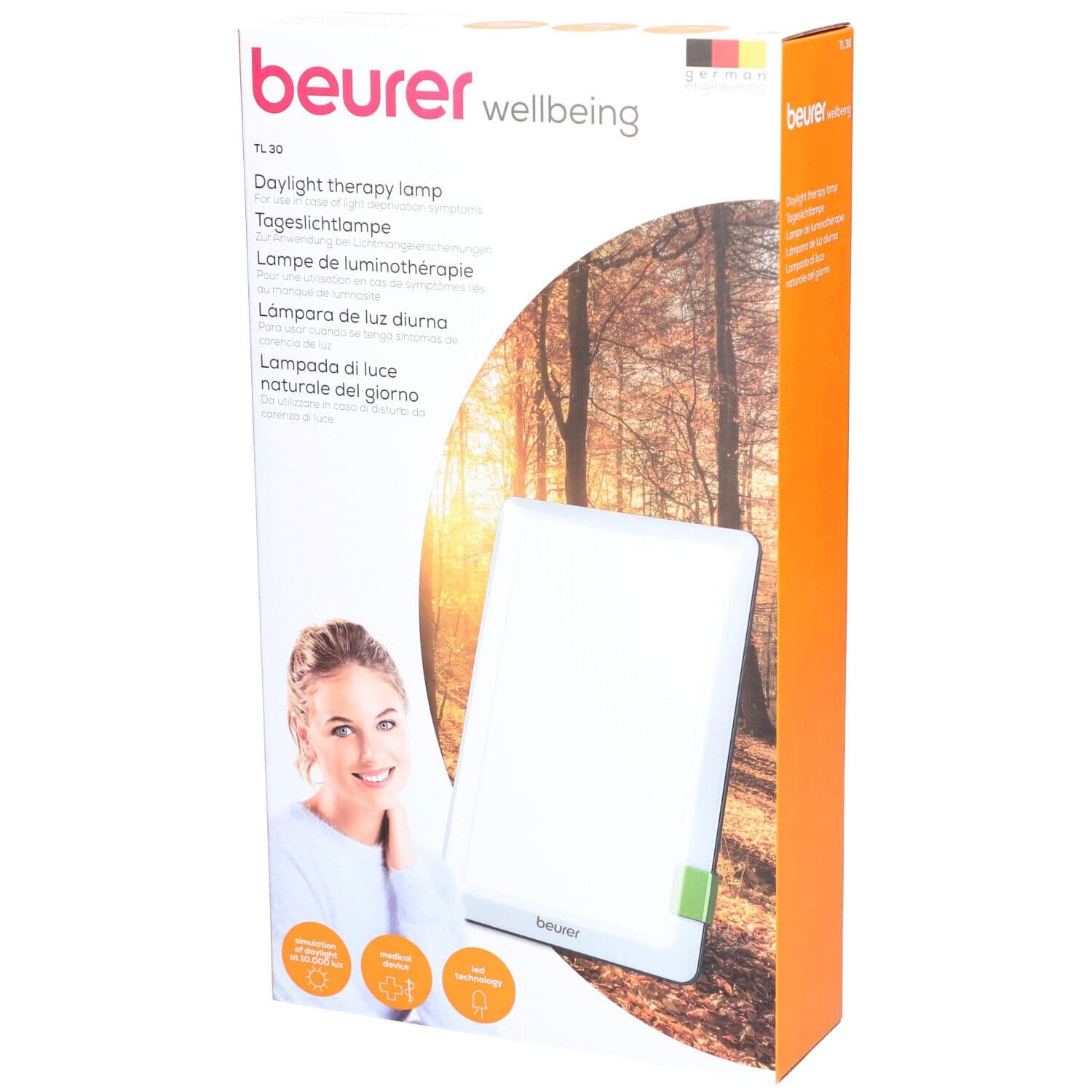 Beurer Tageslichtlampe TL 30 1 St Kombipackung