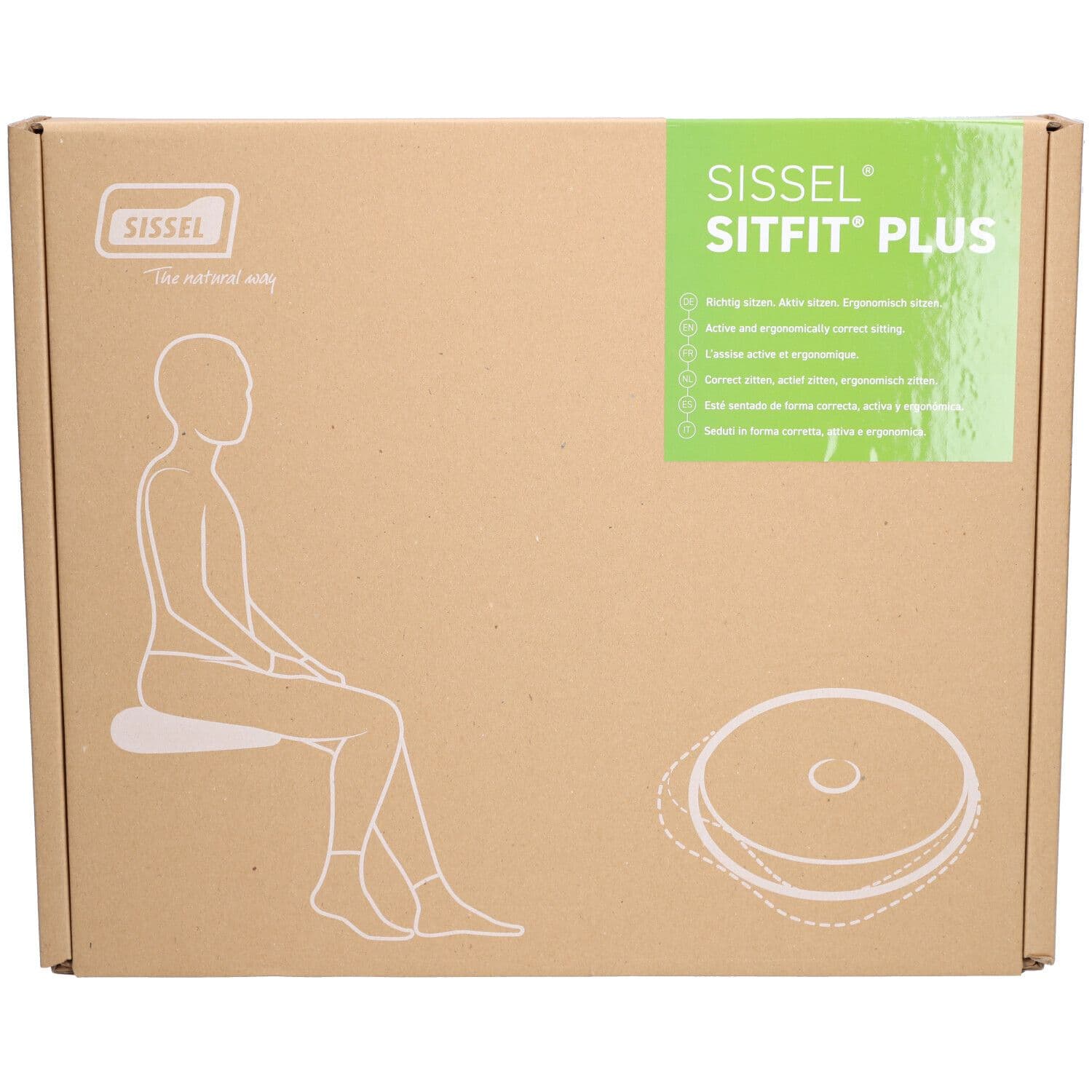 Sissel Sitfit Plus Ballkissen 37cm black 1 St Sonstige