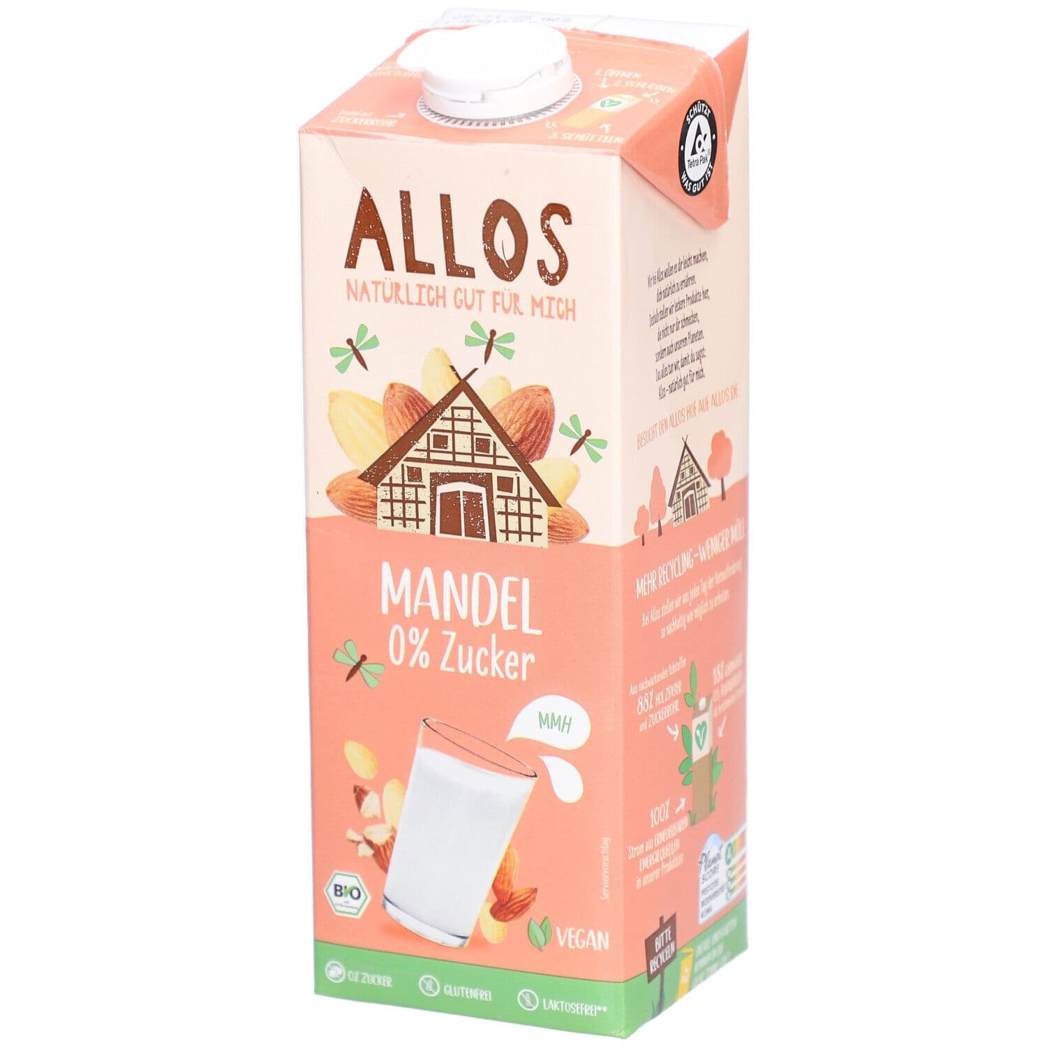 Allos Mandel Drink Tetra 1 lt l Flüssigkeit