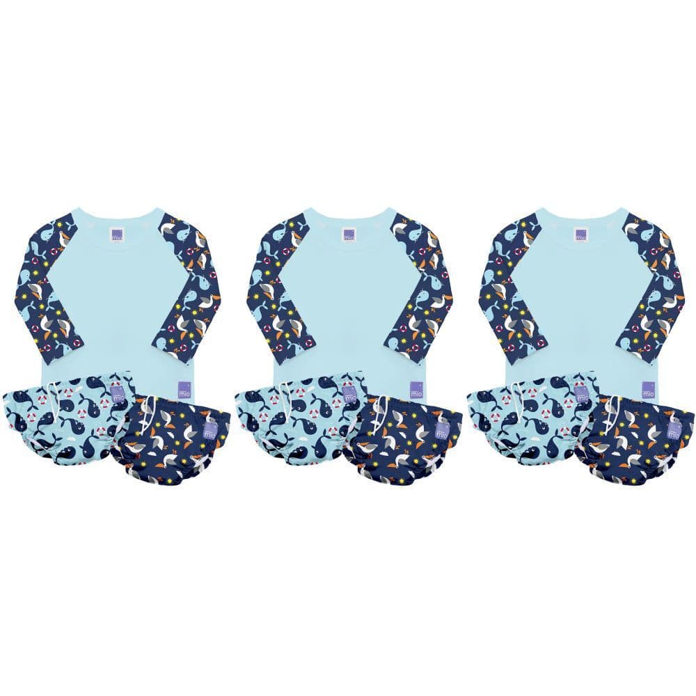 Bambino Mio, Schwimm Set, Nautisch, XL (2 Jahre+) x3 3x1 St Sonstige