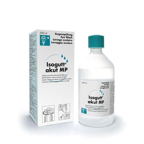 Isogutt akut MP Augenspüllösung 500 ml Lösung