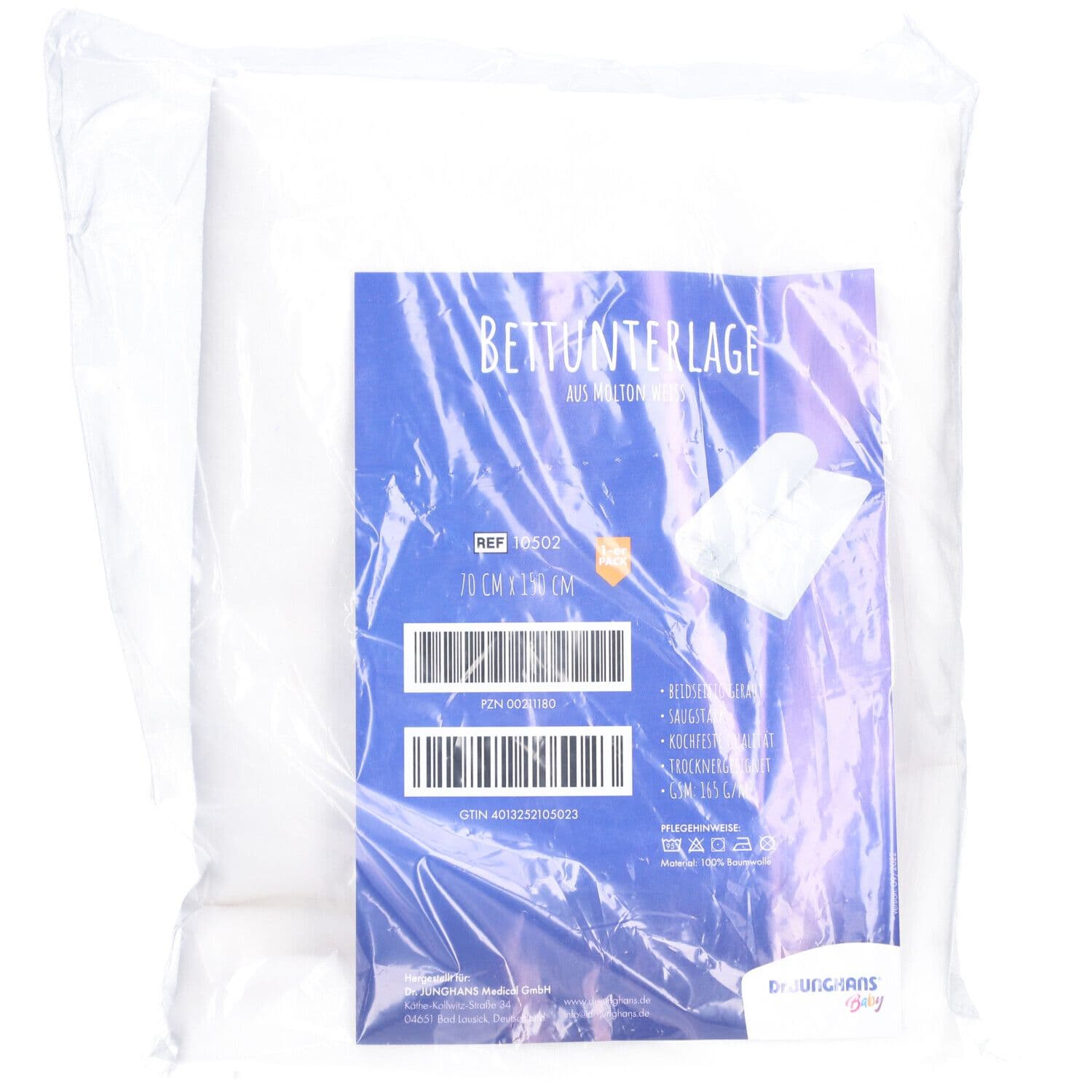 Molton Bettunterlage 70x150 cm 1 St Unterlagen