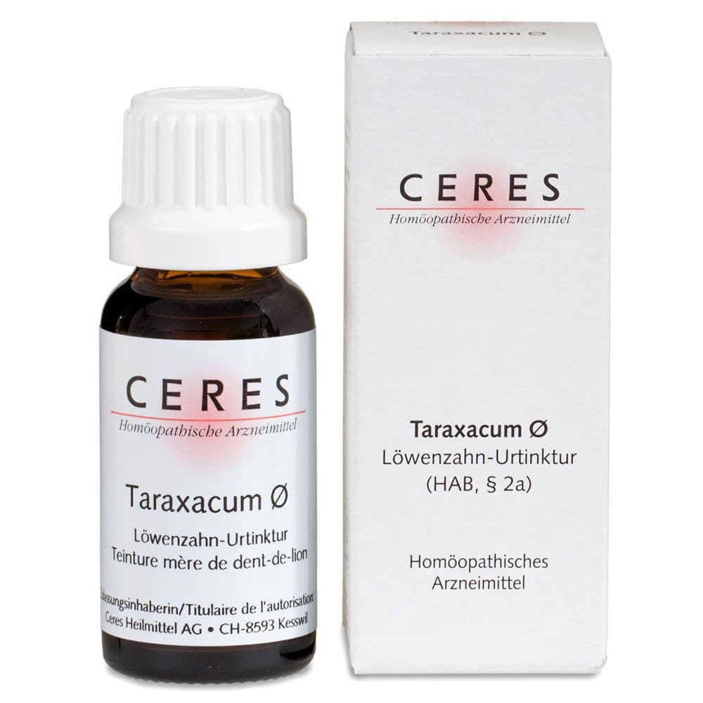 Ceres Taraxacum Urtinktur 20 ml Tropfen