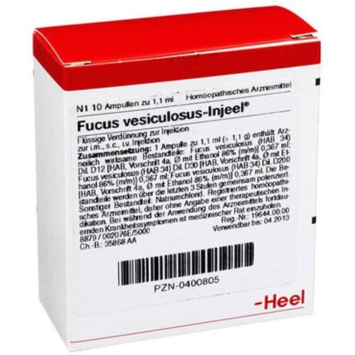Fucus Vesiculosus Injeel Ampullen 10 St