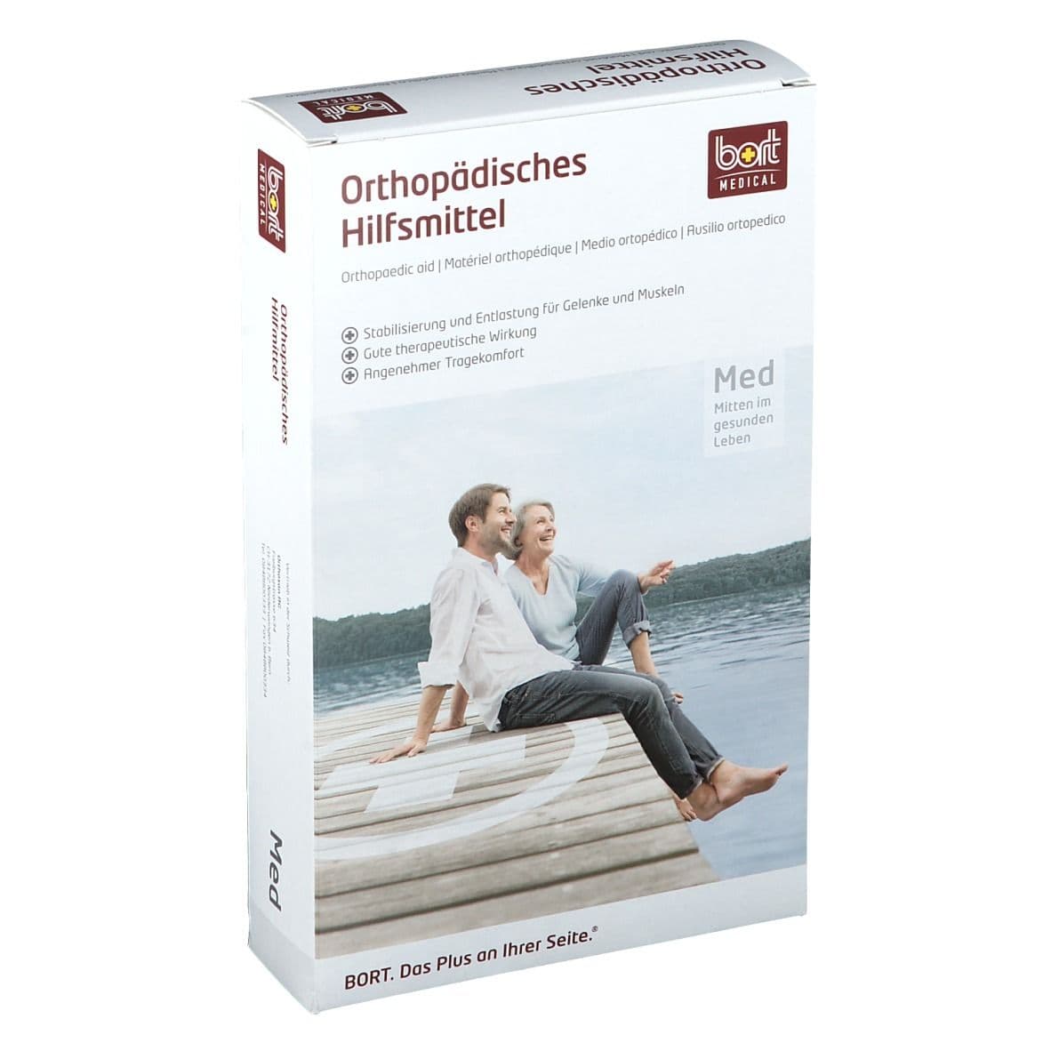 Bort Handgelenkstütze m.Daumenausspar.L haut 1 St Bandage(s)