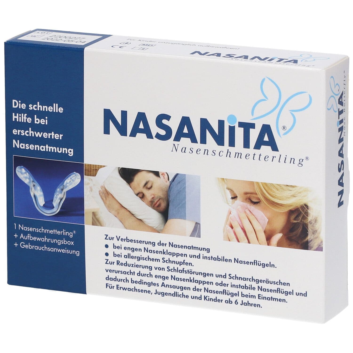 Nasanita Nasenschmetterling 1 St Sonstige