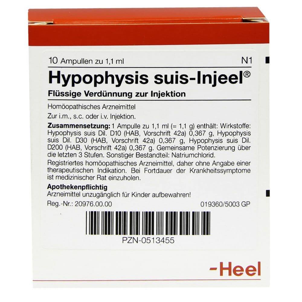 Hypophysis Suis Injeel Ampullen 10 St