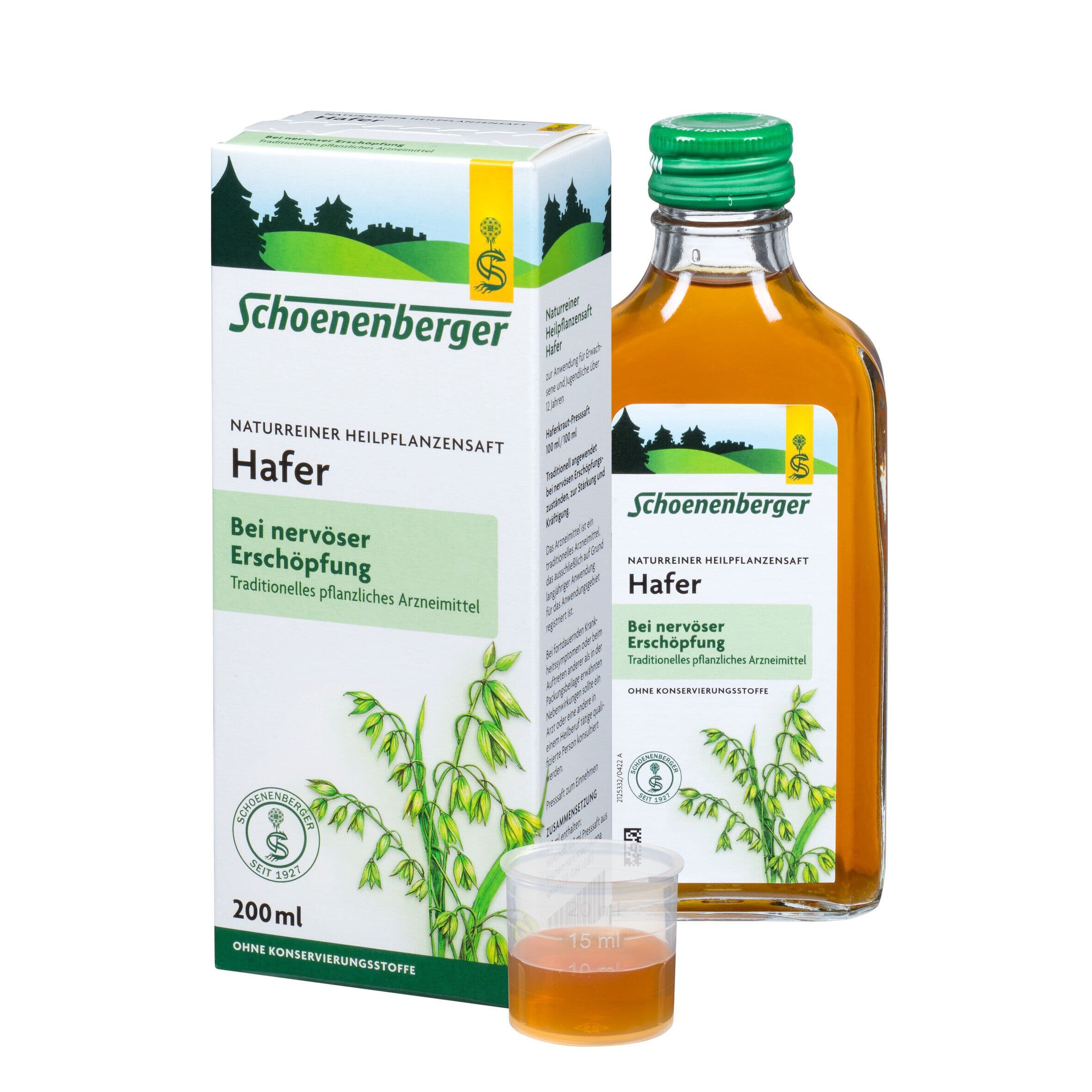 Hafersaft Schoenenberger 200 ml Saft