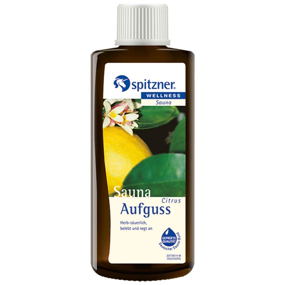 Spitzner Saunaaufguss Citrus Wellness 190 ml Konzentrat