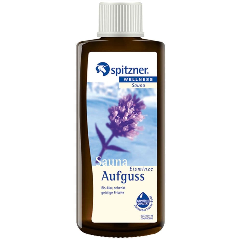 Spitzner Saunaaufguss Eisminze Wellness 190 ml Konzentrat