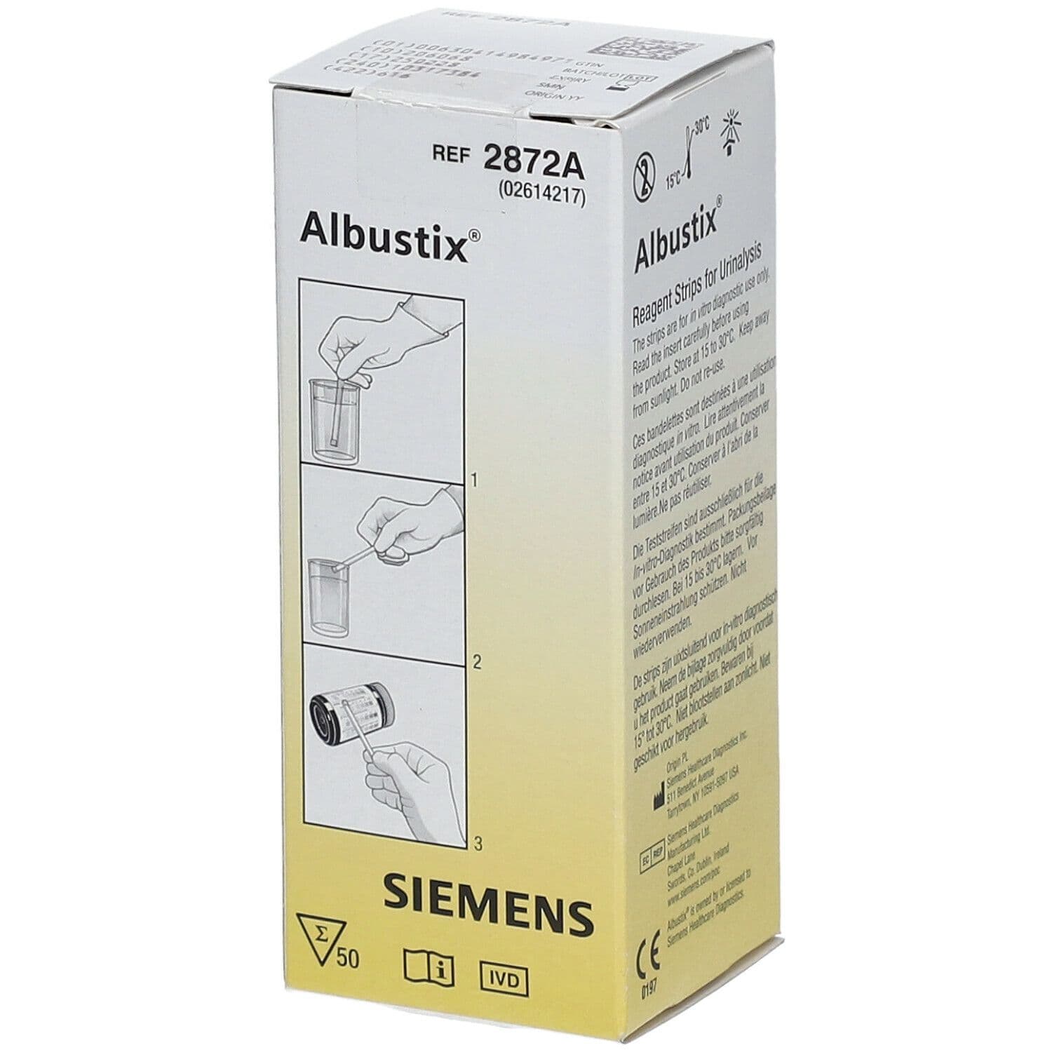 Albustix Teststreifen 50 St