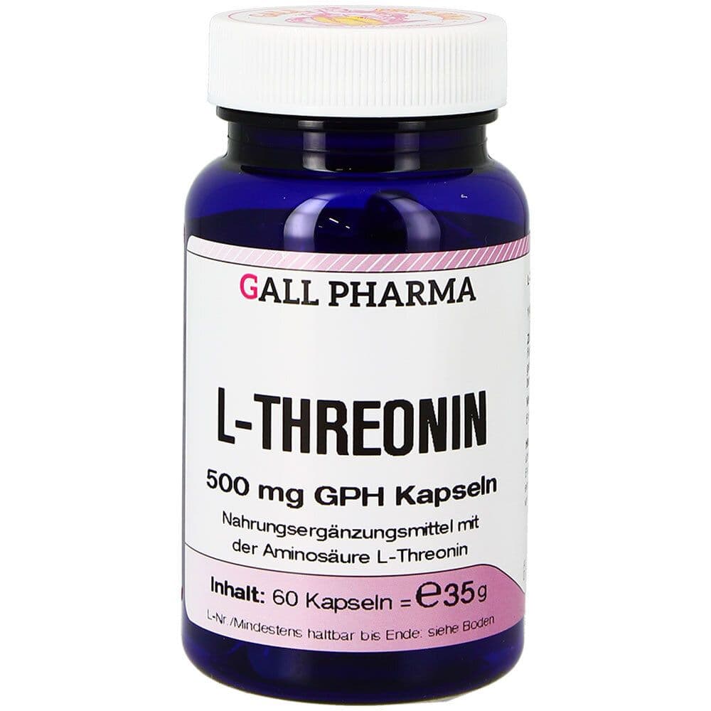 L-Threonin 500 mg GPH Kapseln 60 St