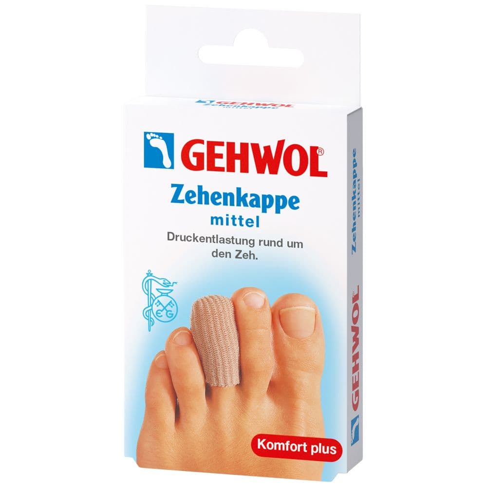 Gehwol Polymer Gel Zehenkappe mittel 1 St Pflaster