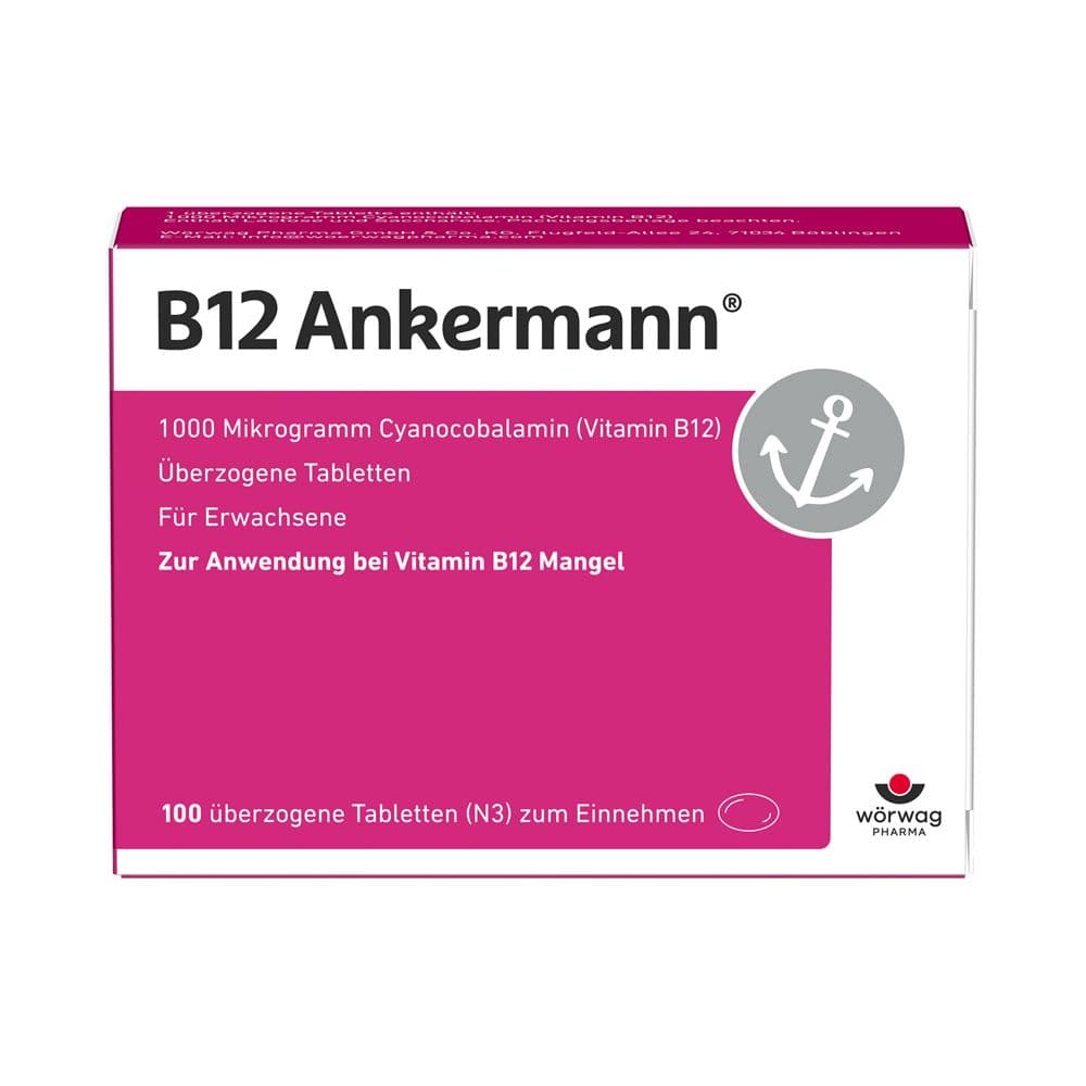 B12 Ankermann überzogene Tabletten 100 St Überzogene