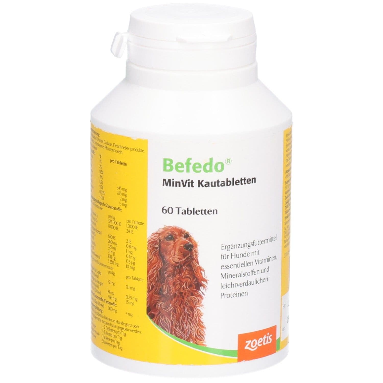 Befedo MinVit Kautabletten f.Hunde 60 St