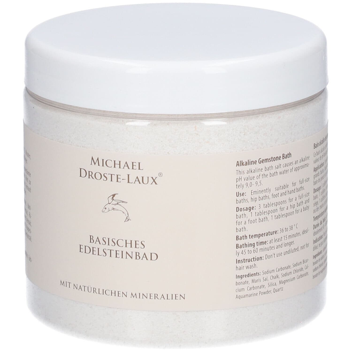 DROSTE-Laux Edelsteinbad basisch Dose 900 g Bad