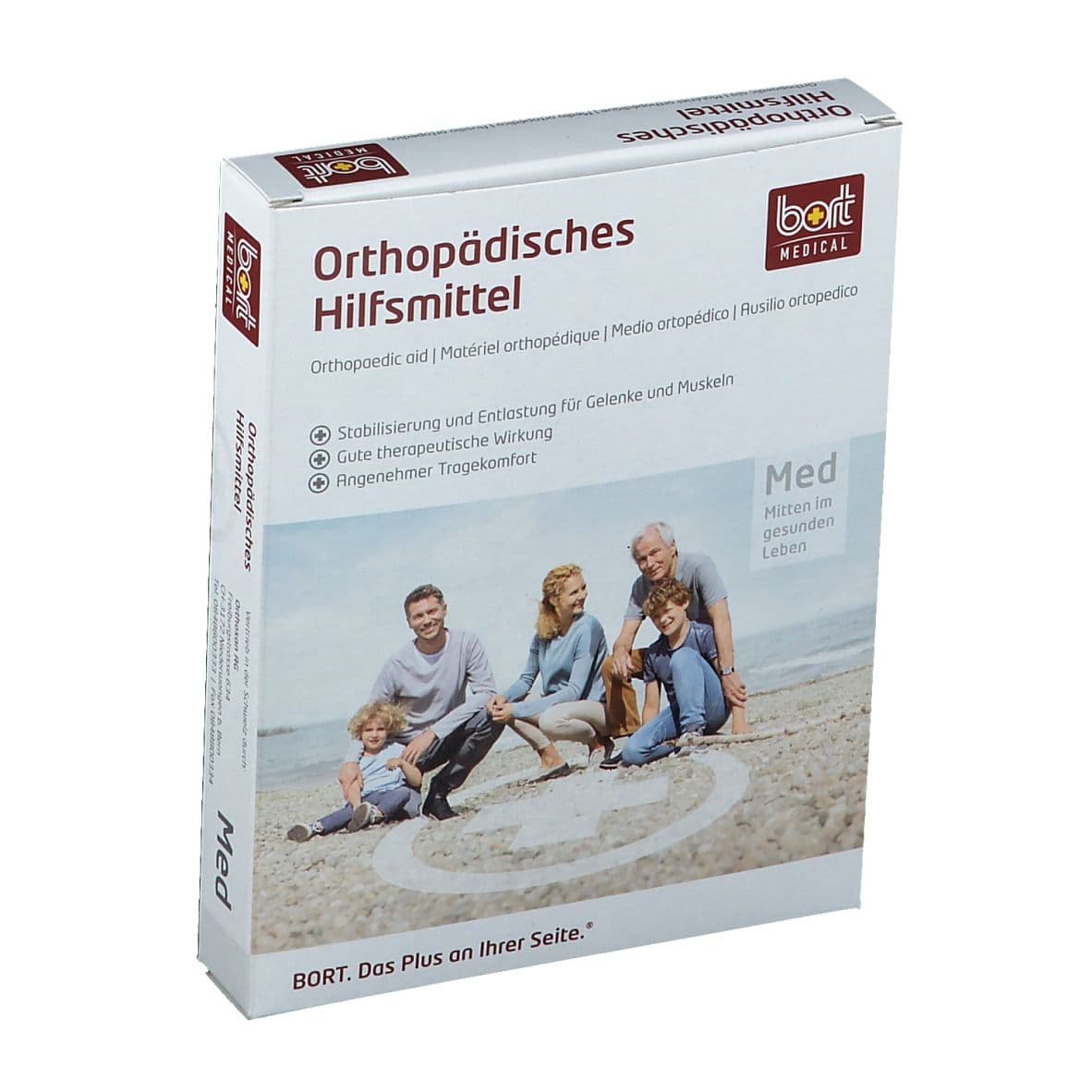 Bort Metatarsal Bandage m.Pelotte 23 cm haut 2 St Bandage(s)