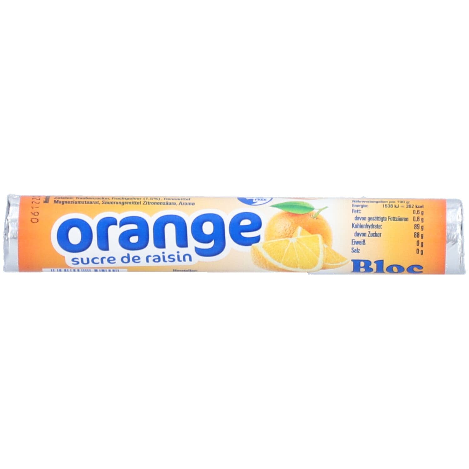Bloc Traubenzucker Orange Rolle 1 St Roller