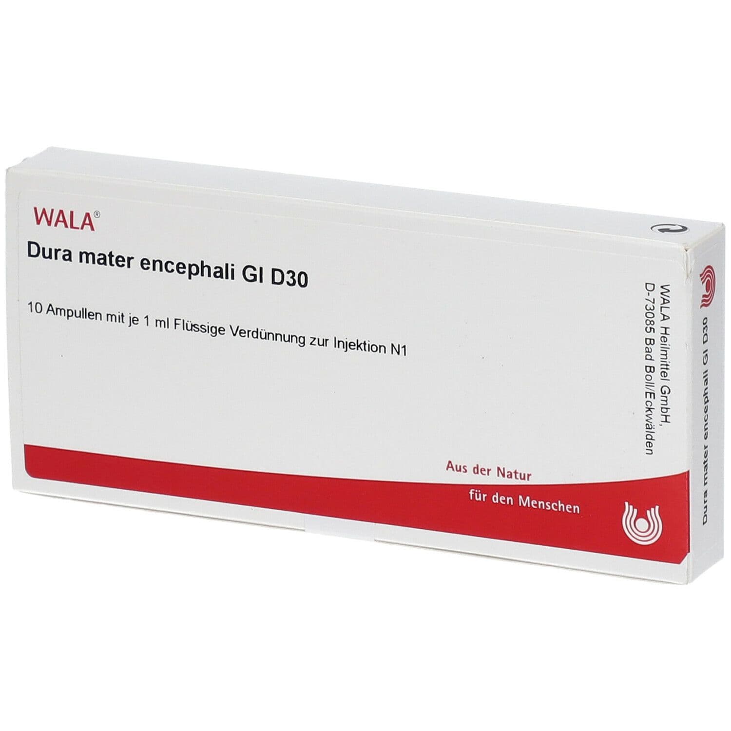 Dura Mater encephali GL D 30 Ampullen 10x1 ml