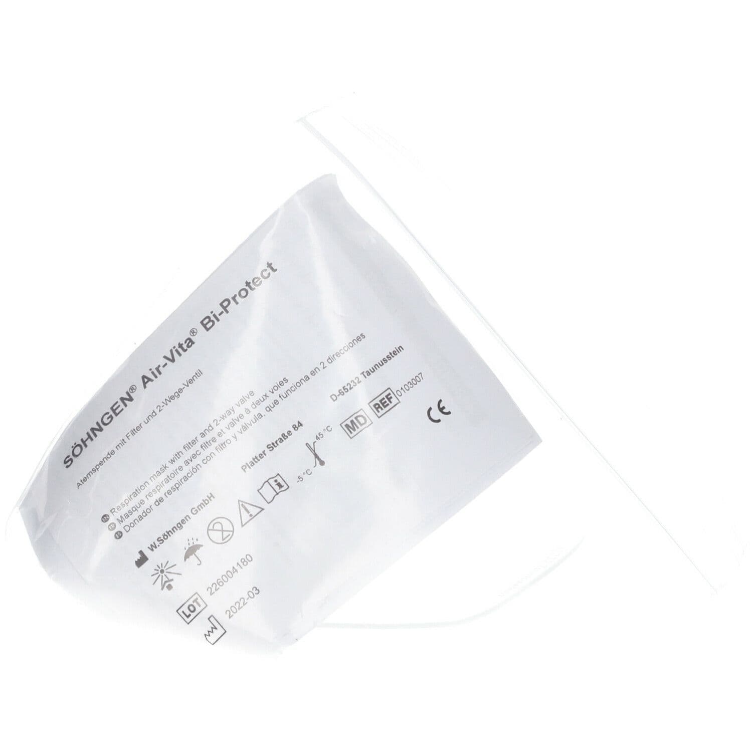 Air-Vita Bi-Protect Beatmungsmaske 1 St Maske