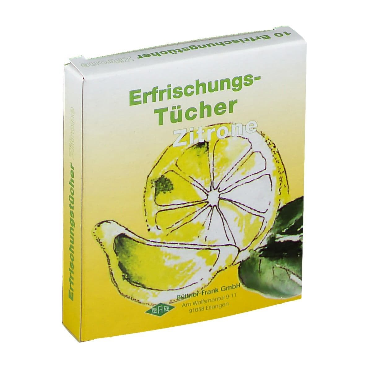 Erfrischungstuch Citro 10 St Tücher