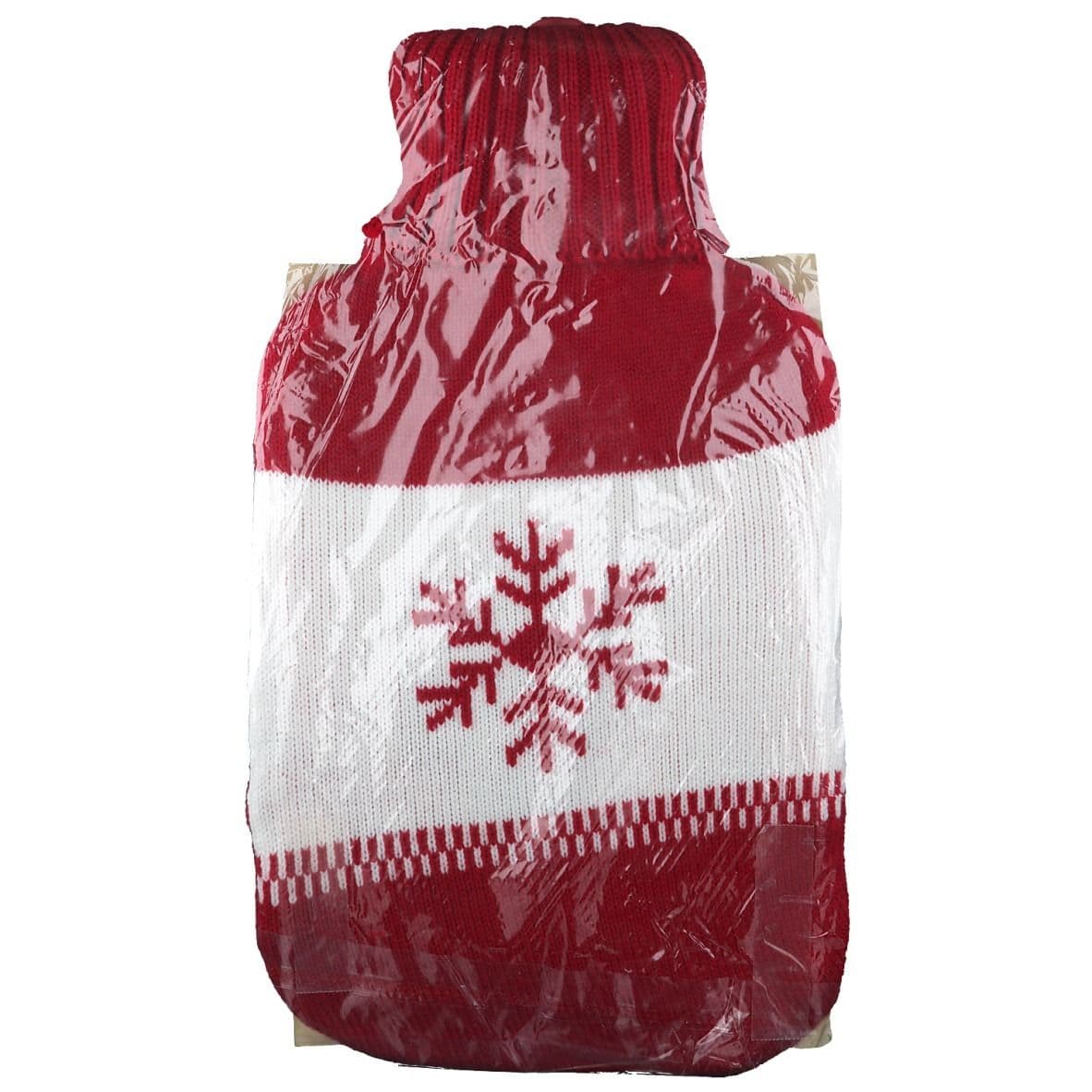 Wärmflasche Gummi 2 l m.Rollkragenpullover Bezug 1 St