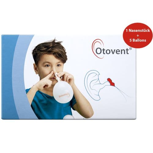Otovent System 1 Nasenstück+5 Luftmembrane St Kombipackung