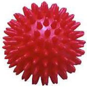 Massageball Igel 9 cm rot 1 St Ball new