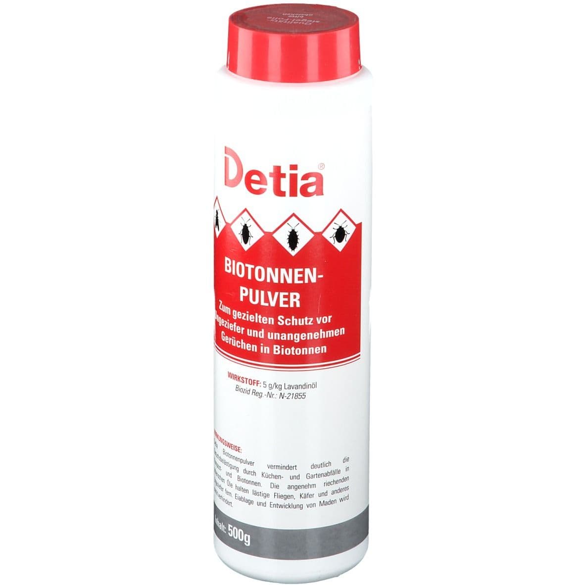 Detia Biotonnenpulver 500 g Pulver