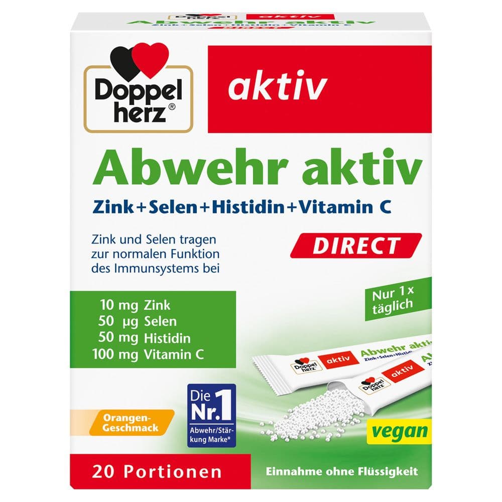 Doppelherz Abwehr aktiv Direct Pellets 20 St Beutel
