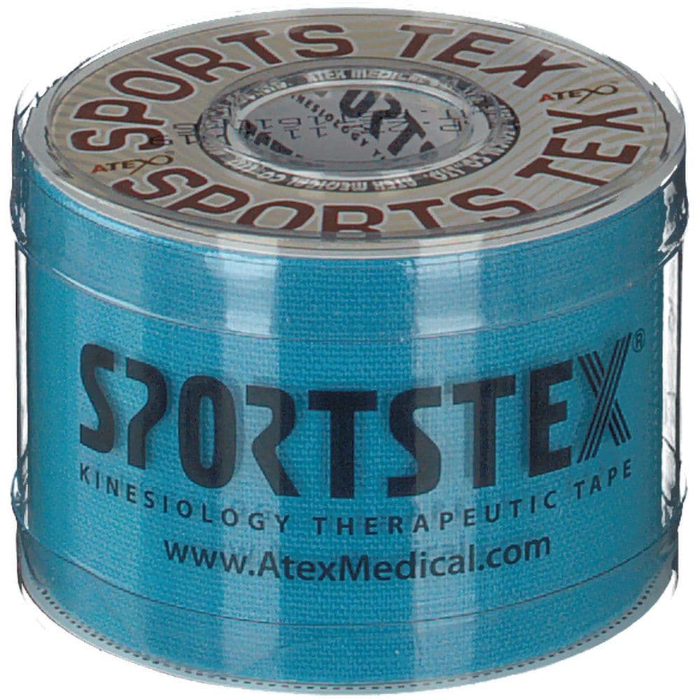 Sports TEX Kinesiologie Tape 5 cmx5 m blau 1 St Verband