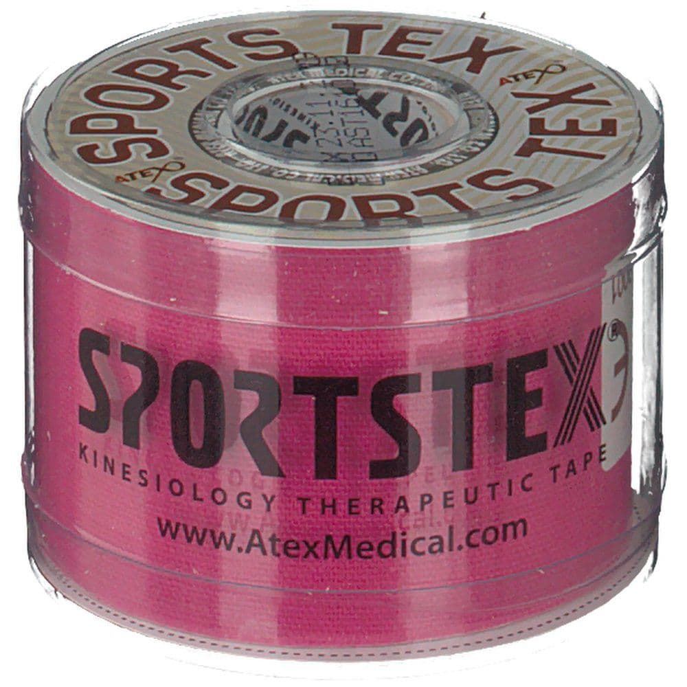 Sports TEX Kinesiologie Tape 5 cmx5 m pink 1 St Verband