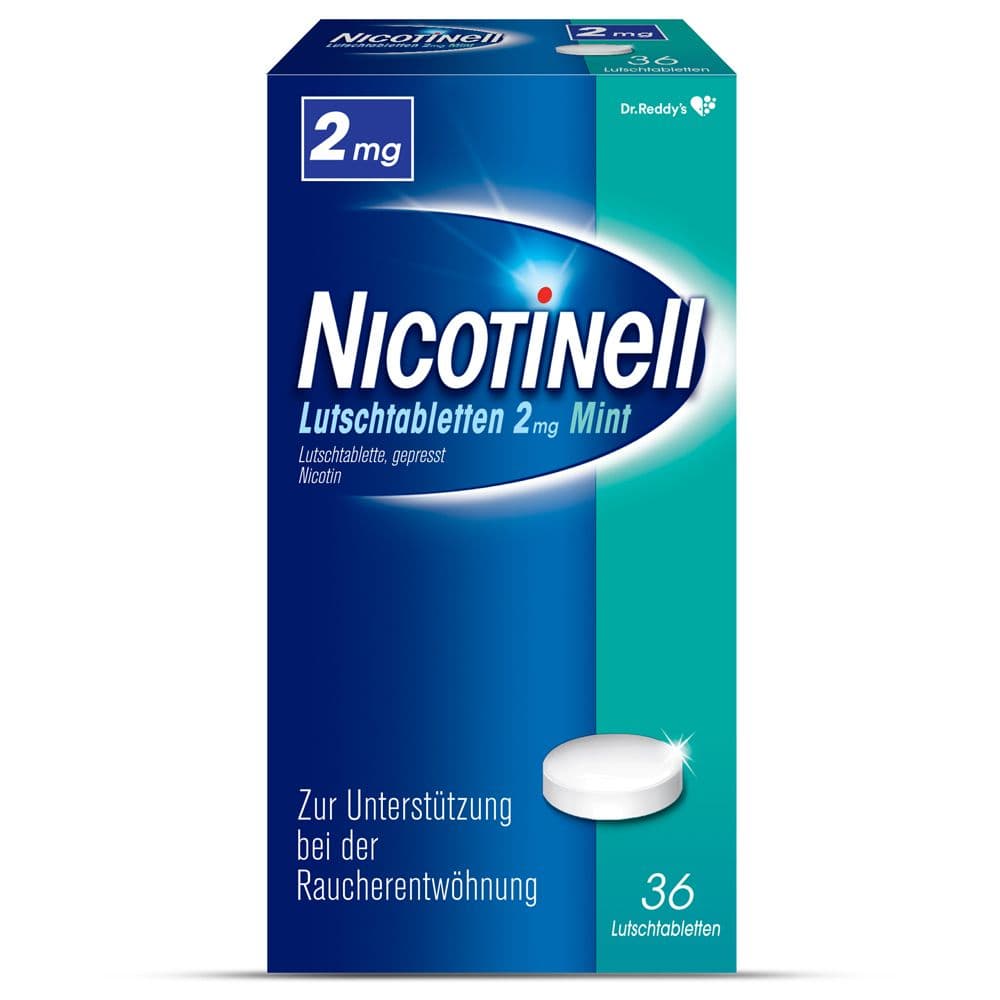 Nicotinell Lutschtabletten 2 mg Mint 36 St