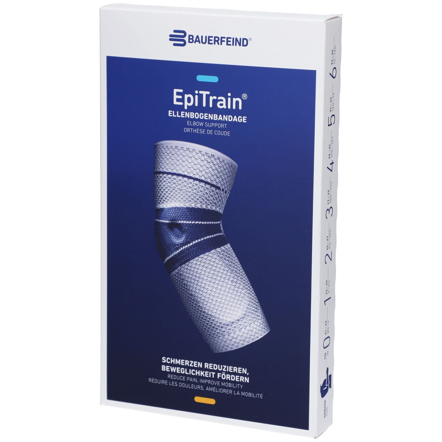 Epitrain Bandage Gr.0 schwarz 1 St Bandage(s)