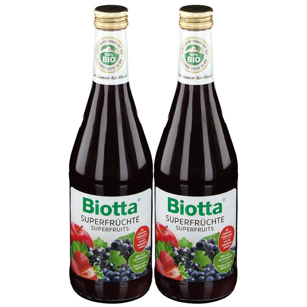 Biotta Bio Superfrüchte, Saft 2x500 ml