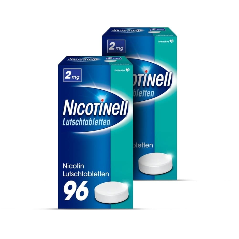 2x Nicotinell Lutschtabletten 2 mg Mint 2x96 St