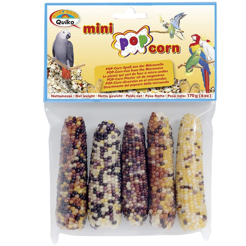 Quiko Mini Pop Corn für Vögel 3-er Set 3x170 g Futter