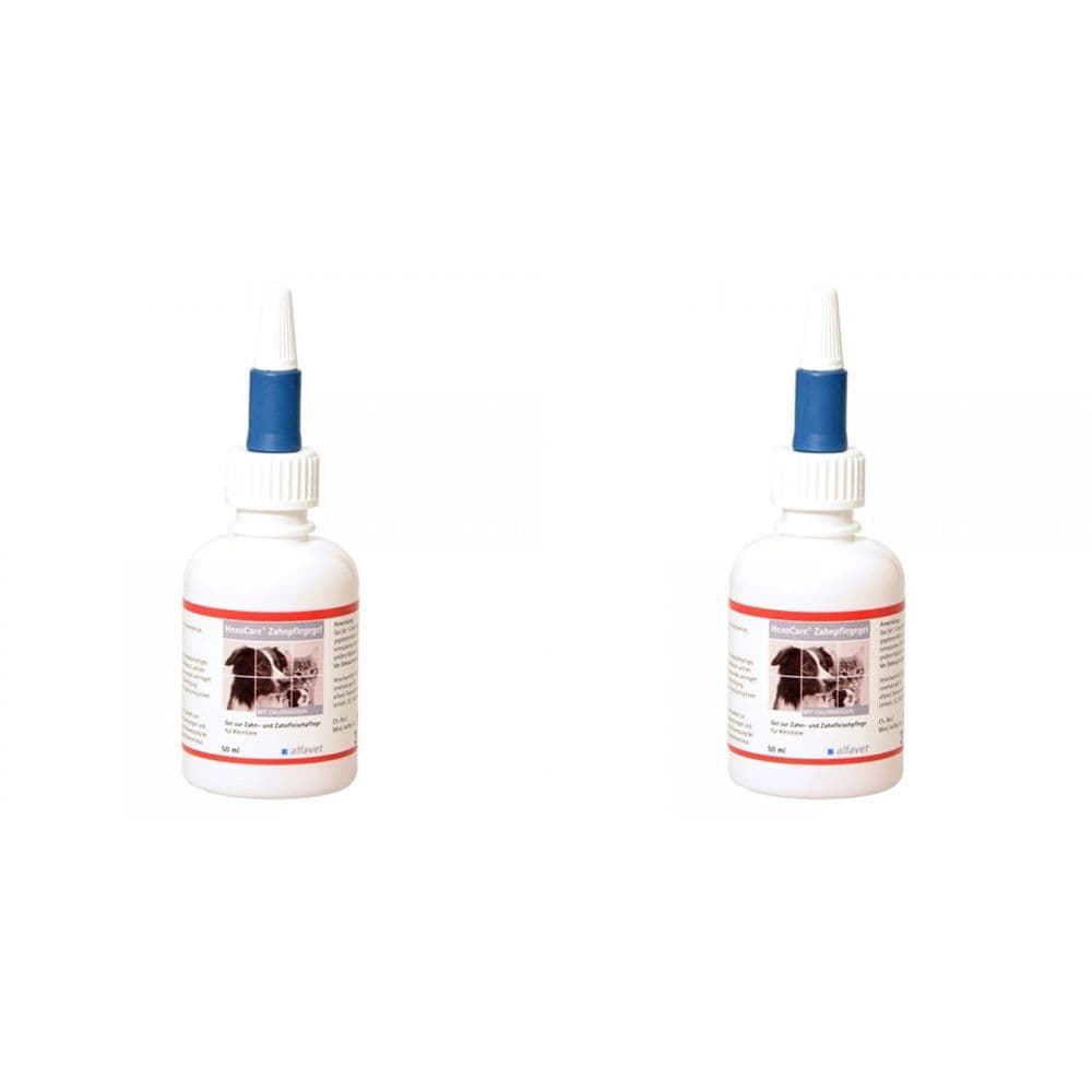Hexocare Zahnpflegegel f.Kleintiere Doppelpack 2x50 ml Zahngel