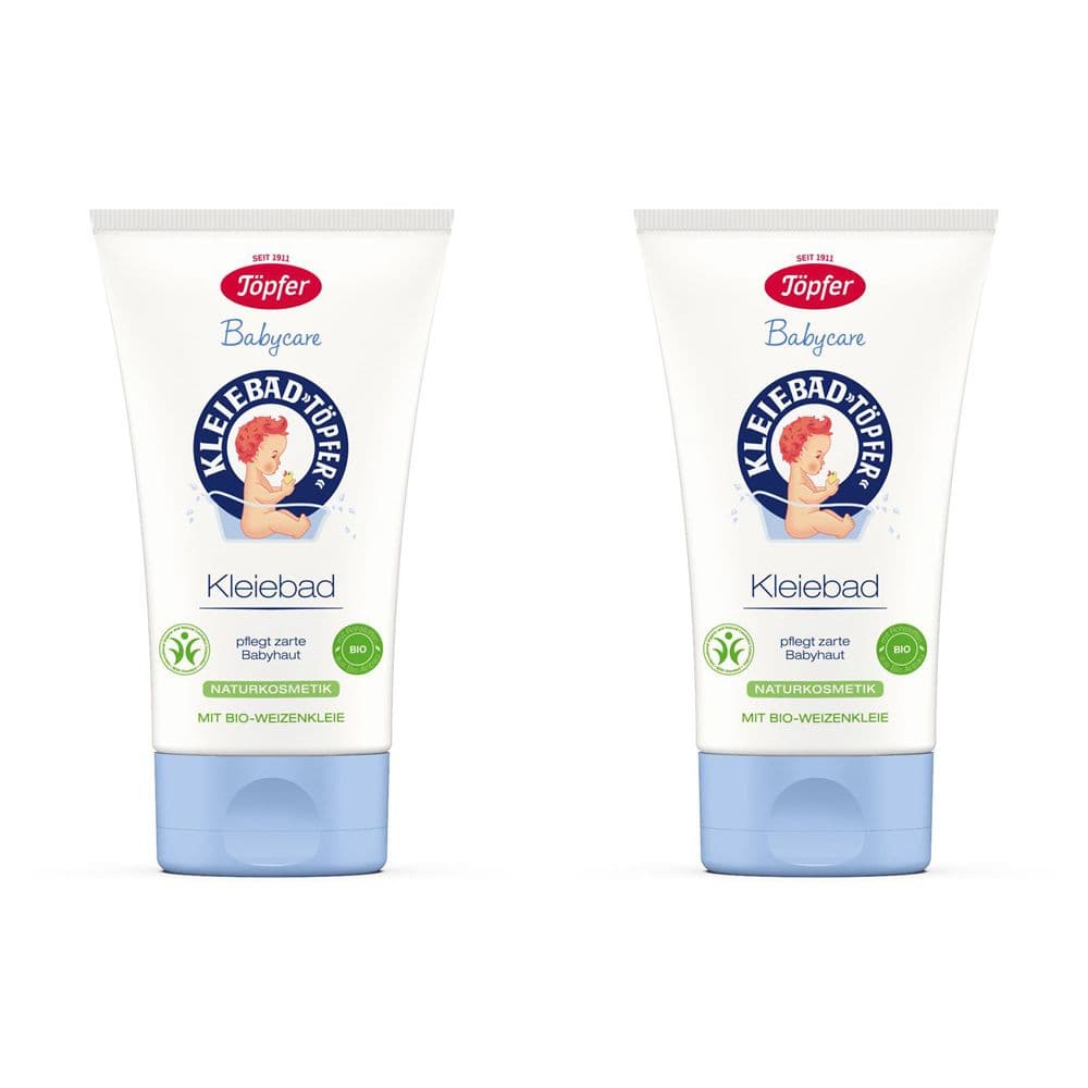 Toepfer Babycare Kind Klei x2 2x150 ml Bad