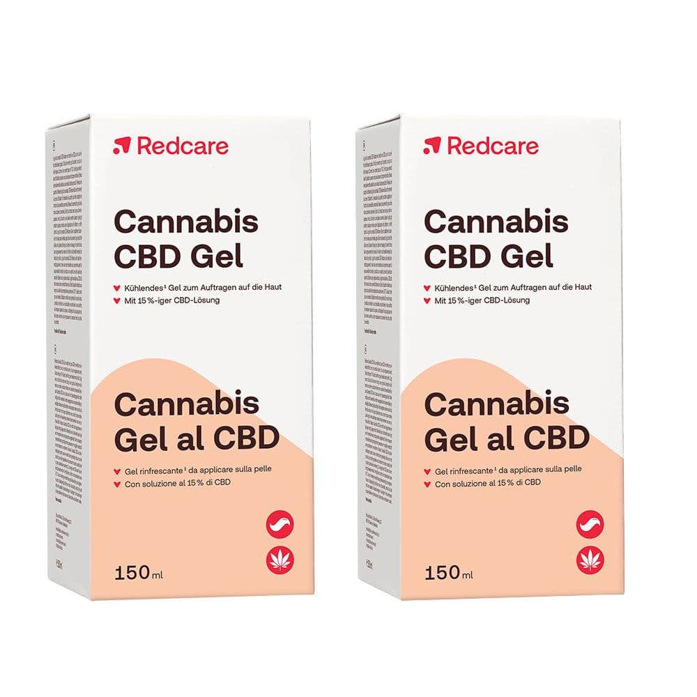 Redcare Cannabis CBD Gel Doppelpack 2x150 ml