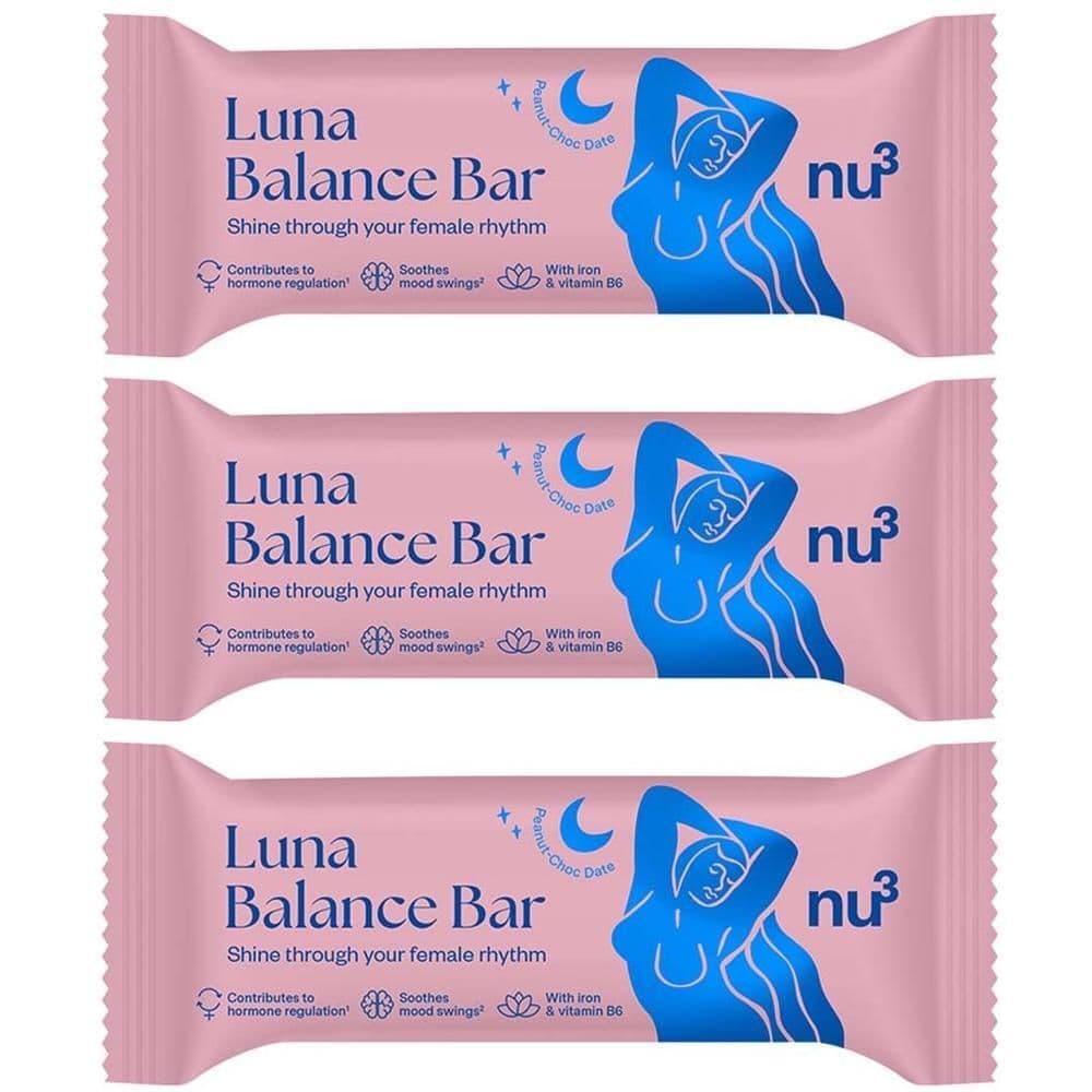 nu3 Luna Balance Bar 3er-Set 3x40 g Riegel
