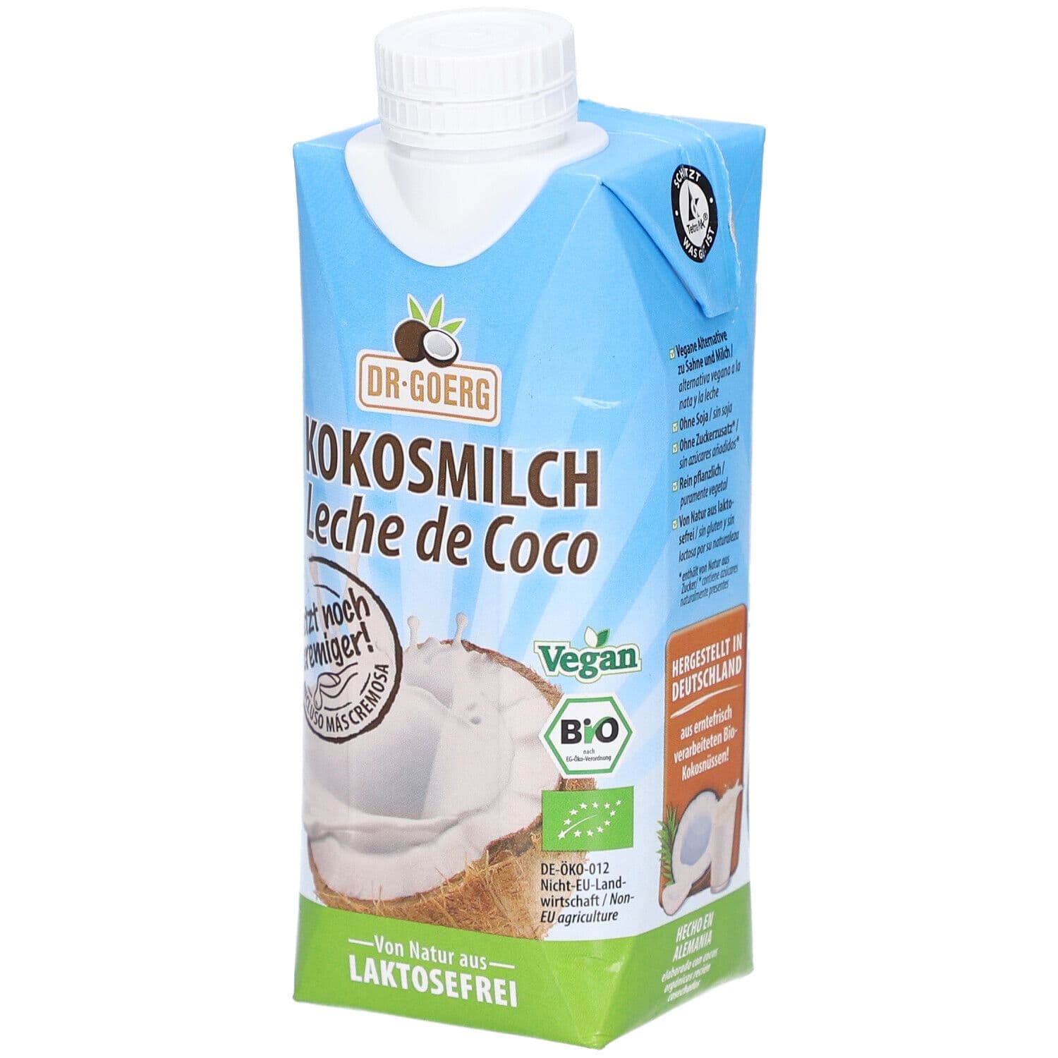 Bio-Kokosmilch 330 ml Milch