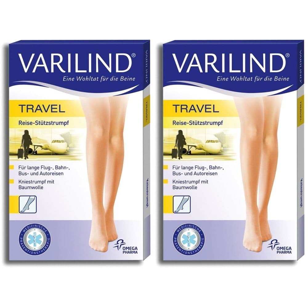 Varilind Travel 180den AD M BW blau 2x 2x2 St