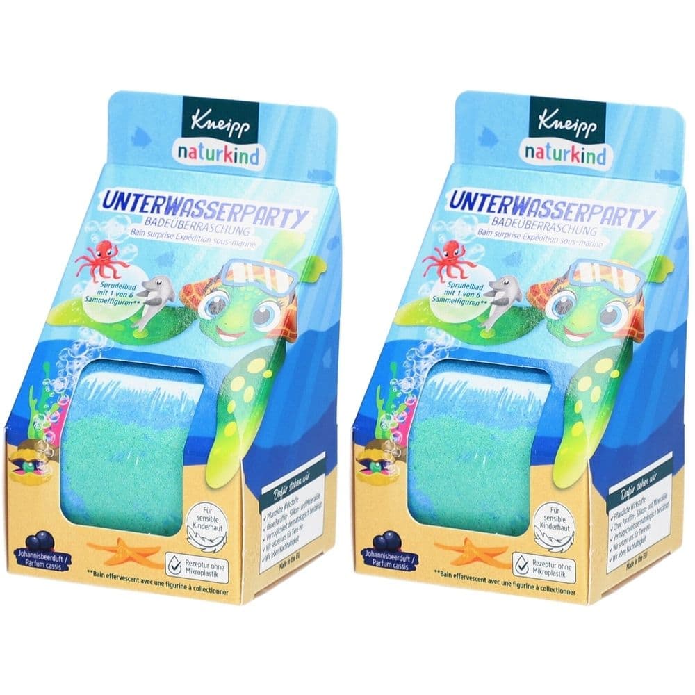 Kneipp naturkind Unterwasserparty Badeüberraschung 2x 2x1 St Bad