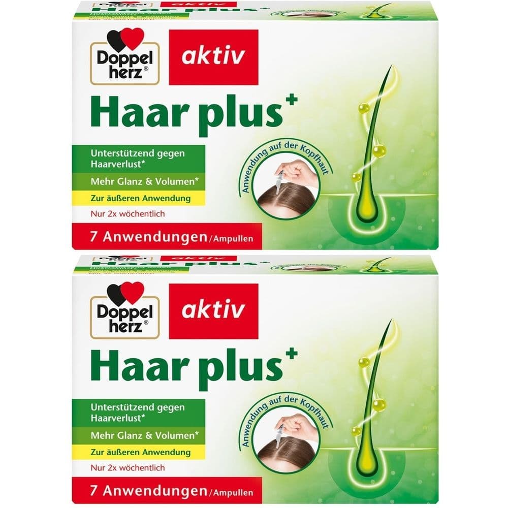 Doppelherz Haar Plus x2 2x7 St Ampullen